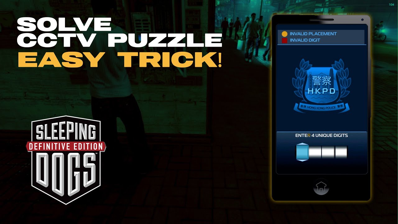 Как легко взломать камеры видеонаблюдения в игре Sleeping Dogs | Быстрое решение головоломки