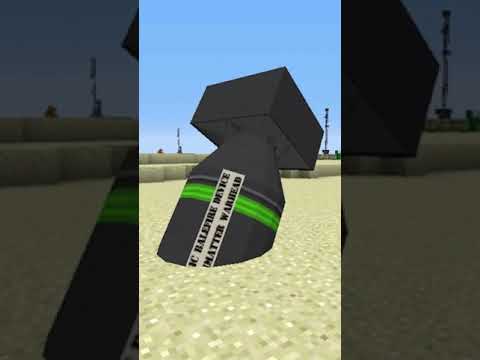 TNT MOD in MINECRAFT! ? #shorts