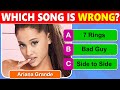 Guess the WRONG Song | Which song is NOT their song?