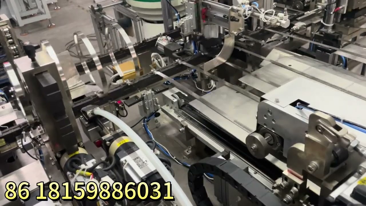 Metal Flat Strip Bending and Forming Machine Hose Pipe Clamp Making Machine With Punching 