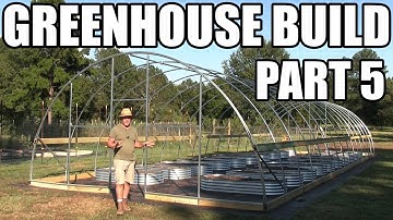 Greenhouse build part 5 of 6 from Growers Solution