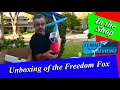 Unboxing the FliteTest Freedom Fox (2020)