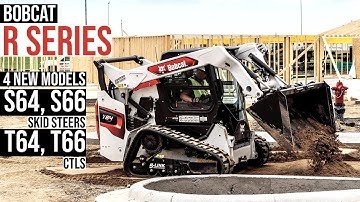 Bobcat Unveils S64, S66 Skid Steers & T64, T66 CTLs in R-Series Loader Lineup Expansion
