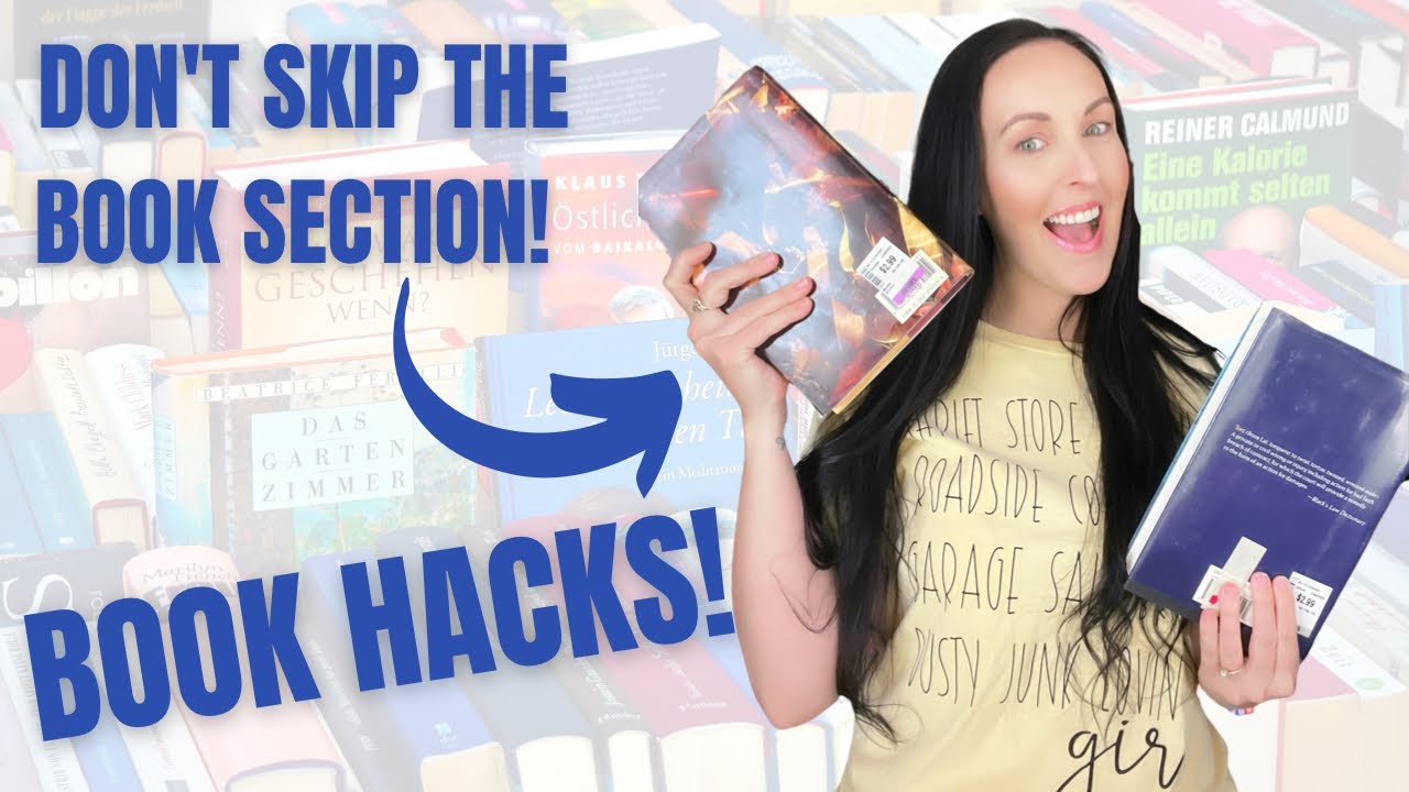 🤯 GENIUS book hacks for home decor | Don't skip the book section at ...