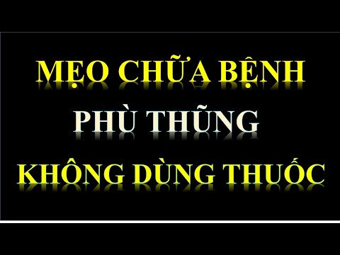 Video: Nguyên nhân và cách điều trị phù mặt