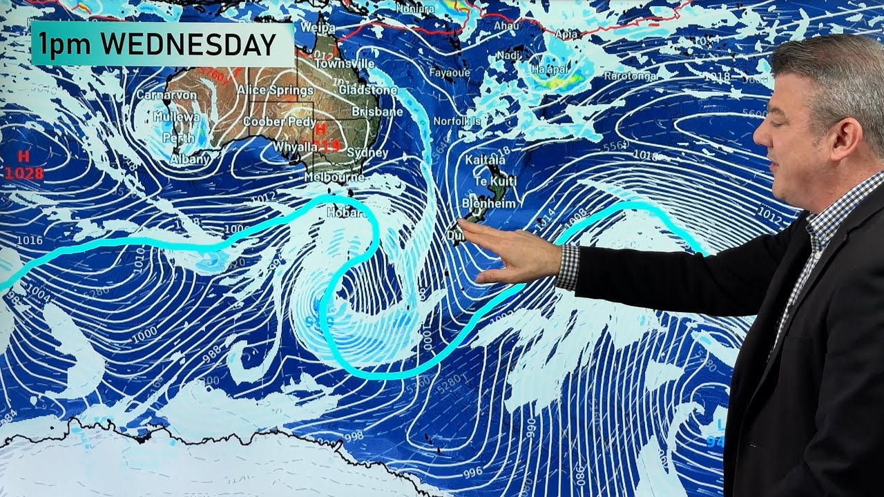 NZ: Low pressure returns to NZ next week - here's what happens between ...