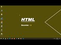 Html learn from Tamil [ Session 2 ]  html important basic tags and why use those tags...