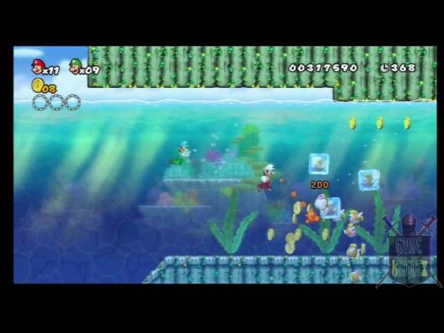 New Super Mario Bros. Wii Review - Manic Multiplayer Introduces A Chaotic Twist To A Classic Formula - Game Informer
