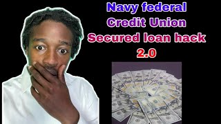Navy Federal Credit Union (NFCU) NO CREDIT CHECK credit builder Shares Secured Pledge Loan trick 2.0