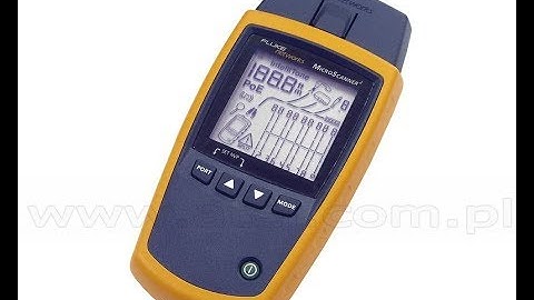 HOW TO TEST A NETWORK CABLE WITH A FLUKE CABLE TESTER