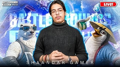 First Facecam Live Stream🔥- SHAANDAR GAMER | New 4.1 Update is Here - BGMI