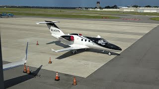 *jet action* (c680,phenom300) hot and sunny day plane spotting at st augustine regional!