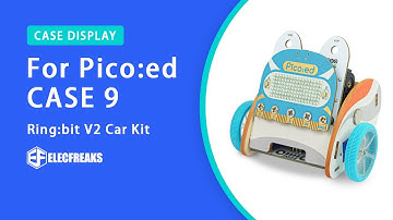 ELECFREAKS 丨 Ring:bit V2 Car Kit For Pico:ed Case 9