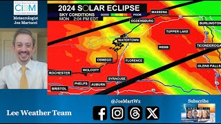 Monday morning cloud cover update for the afternoon eclipse | Joe Martucci reports