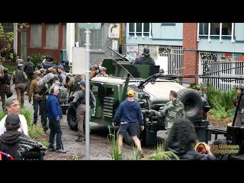 The Last of Us filming in Vancouver [full] | 4K