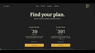 A.L.M.A. Website Screen Recording