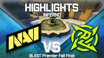 NAVI vs NIP - Inferno (map 1) - BLAST Premier Fall Final | CSGO | HIGHLIGHTS