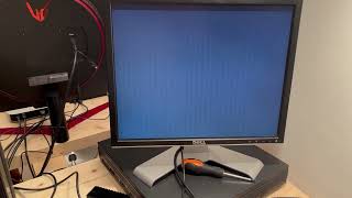 NeXT cube booting with a new old stock power supply