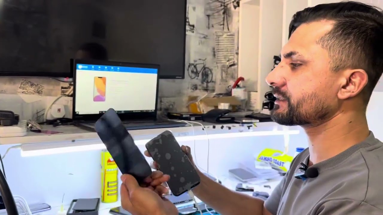 Lcd shade removed from iPhone all models with easy method