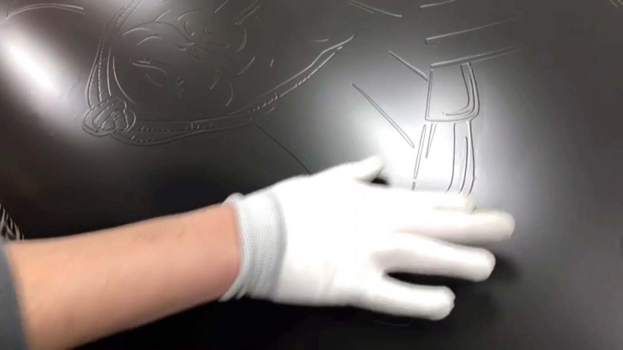 how to embossing wrapping/알면 알수록 신기한 랩핑 그중 엠보싱랩핑