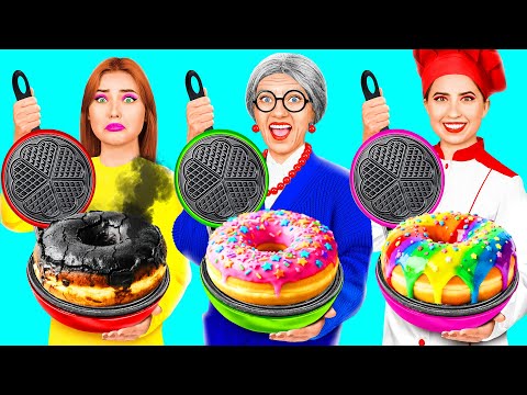 Me vs Grandma Cooking Challenge | Delicious Food Recipes by Fun Challenge