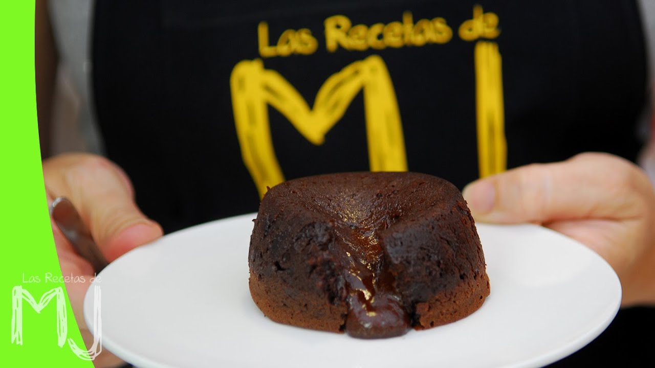 Coulant de chocolate: versión simplificada