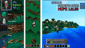 Morph mod latest MCPE 1.21.80