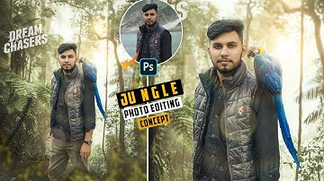 Adventure Forest Photo Editing | Jungle Photo Editing | Photoshop Tutorial | Shahbaz Edits