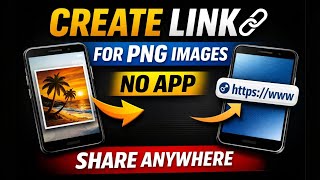 How to Create a Link or URL for PNG Image Without Any App