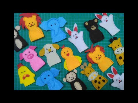 little zooo | How to make Finger Puppets | super Easy