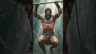 The FlawlessHunt  #PrimitiveJungleStory #ApexPredator #StoneAgeHunter #PrimalSurvival #CavemanAction