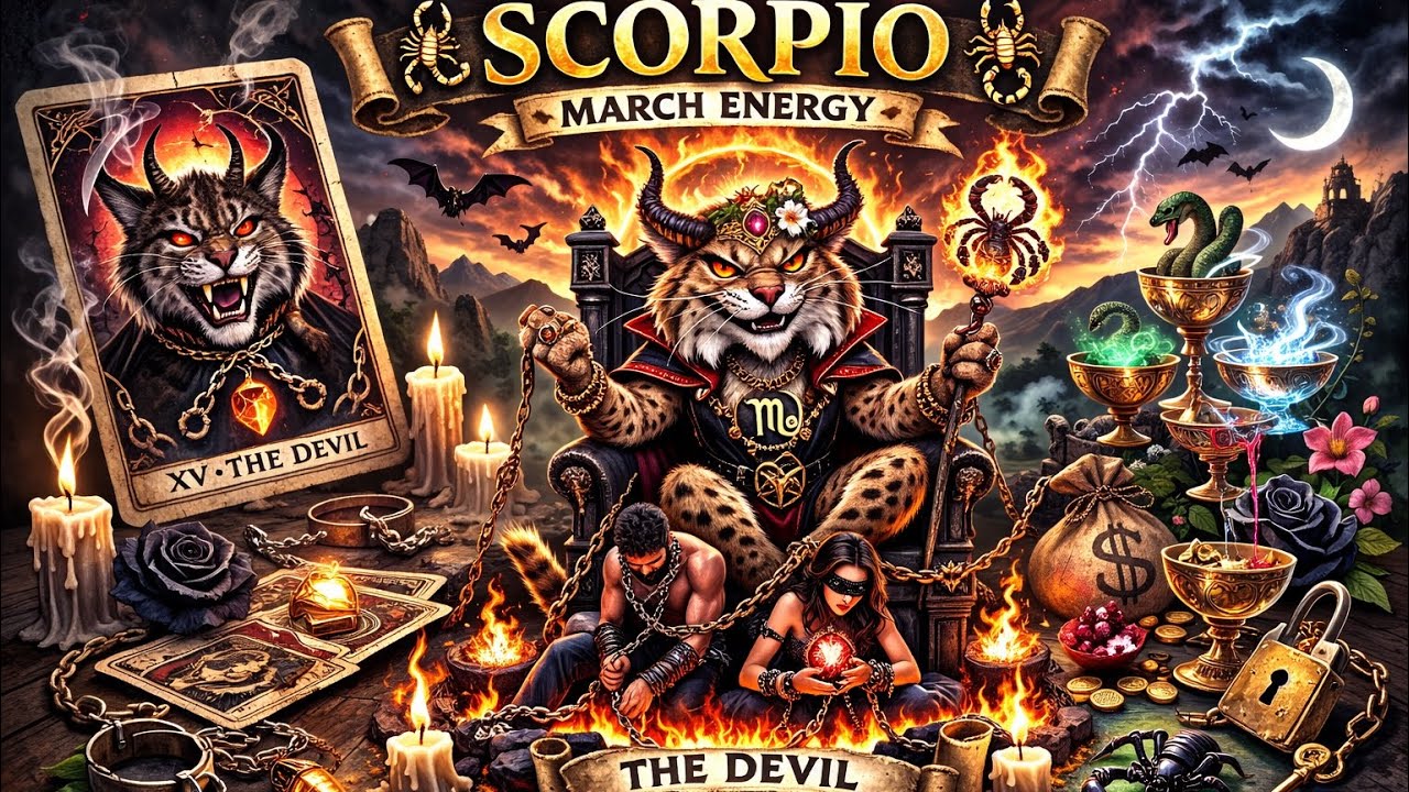Full March 2026 Scorpio Forecast Zodiac Signs Tarot