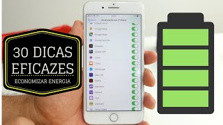 Dicas para Economizar Bateria no iPhone