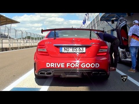 Mercedes-Benz C63 AMG Black Series REVS & On Track Exhaust Sounds!