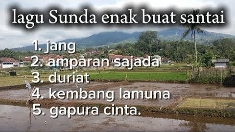 Lagu sunda santai enak di dengar viral 2025 🔥