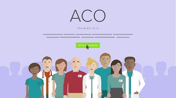 Accountable Care Organization (ACO) training site introduction video | Ohio State Medical Center