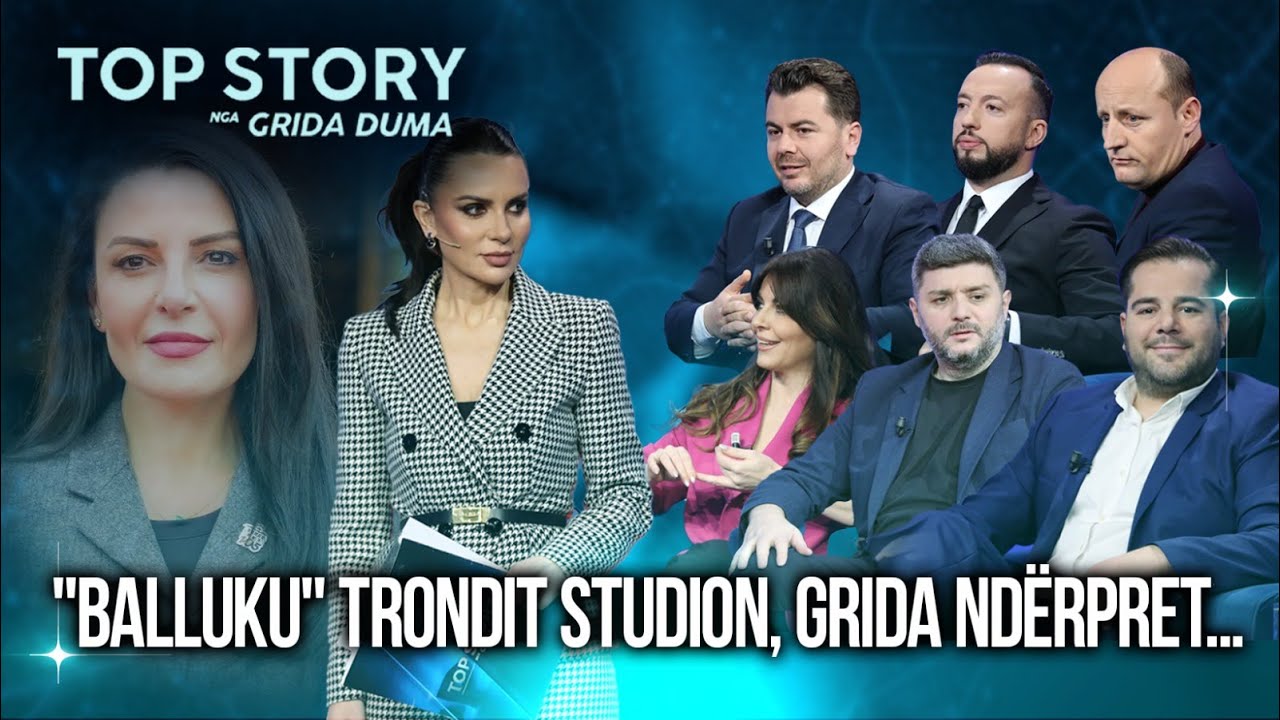 Boll! Kujt i flet ashtu? Debati për Ballukun sjell përplasje, Grida Duma ndërpret emisionin