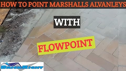 How to Use FLOWPOINT On Paving