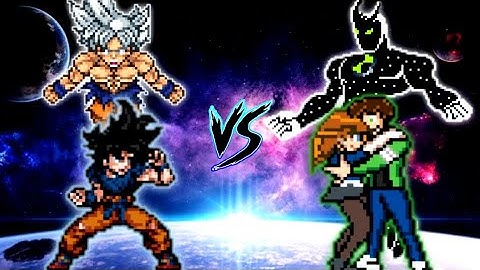 Son Goku DBS V7 OP (all form) VS Ben 10 S3 V4 OP (all form) in Mugen