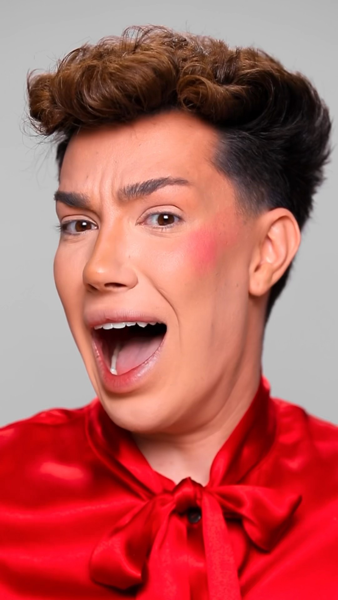 RED BLUSH?!?! UH OH lol