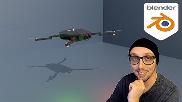 Simple Drone Animation Blender #drone #drones #blender3d #animation #cad #relaxing #satisfying