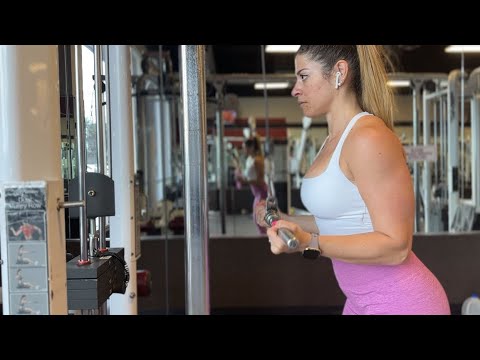 Reverse Grip Straight-bar Cable Tricep Push-down