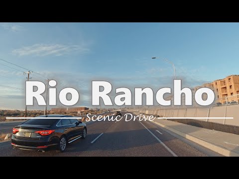 Driving in Downtown Rio Rancho, New Mexico - 4K60fps
