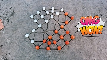 How to play bead 16 | New style challenging game Traditional game | challenge accepted |