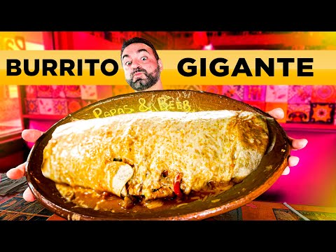 Coma esse BURRITO GIGANTE e ganhe um DESCONTO 💸