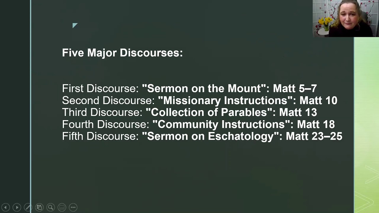 Matthew 03 Five Discourses YouTube Matthew 03 Five Discourses YouTube