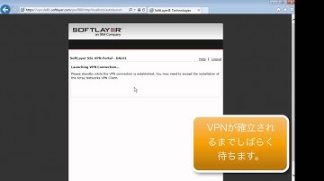 SoftLayerにSSL VPNで接続する方法