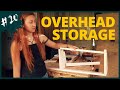 How I built my OVERHEAD CABINETS for my van | Van Build #20