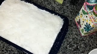 Coconut Poke Cake - Throwback Thursday