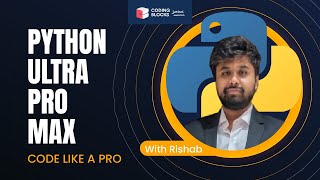 Python Ultra Pro Max | Code like a Pro | Coding for Kids | Coding Blocks Junior